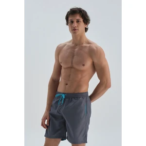 Gri Mıcro Orta Düz Şort