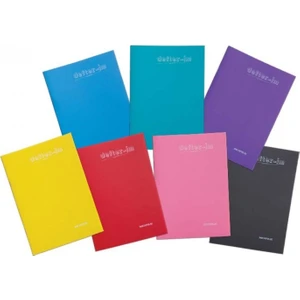 Pastel Plastik Kapak Defter A4 Çizgili 40 Yaprak