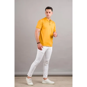 Nehir By Faruk Ülker Polo Yaka Çıt Çıtlı Merserize Süperfine Cotton Erkek T-Shirt