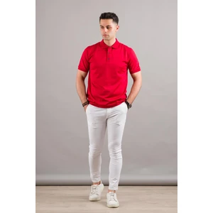 Nehir By Faruk Ülker Polo Yaka Çıt Çıtlı Merserize Süperfine Cotton Erkek T-Shirt