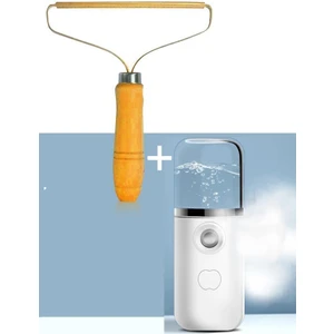 Iman Of Noble 2'li Set Elbise + Tüy Alma Aparatı + Soğuk Mini Buhar Makinası Yüz Nemlendirme Cihazı