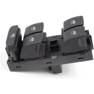 Ysn Seat Leon 2013-2020 Dörtlü Cam Düğmesi Siyah 5G0959857C