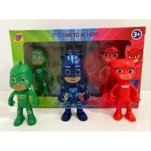 Pijamaskeliler Catboy Owlette Gekko 3lü Oyuncak Pjmasks