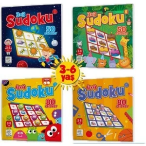 3-6 Yaş Stickerlı Sudoku Seti