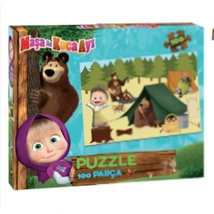 Masha Ile Koca Ayı 100 Parça Puzzle