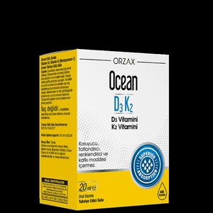 Ocean D3k2 20 Ml Damla / 400 Doz(Mıad:01/2024)