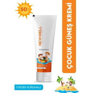 New Well Güneş Koruyucu Çocuk Kremi Spf 50+ (50ML)