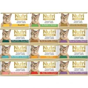 Nutri Feline Tahılsız Kedi Maması 24 'li Özel Paket Karışık