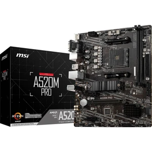 Msı A520M-A Pro Ddr4 4600/1866MHZ M.2 M.atx Am4