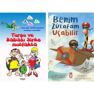 Turşu ve Babası Sirke Mutfakta - Benim Zürafam Uçabilir 2 Kitap Set