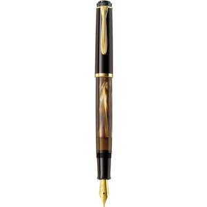 Pelikan Klasik Seri M200 Marble Brown Dolma Kalem B Uç