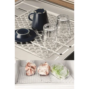 Lavabo ve Buzluk Halısı Lavabo ve Buzdolabı Matı Şeffaf Mat