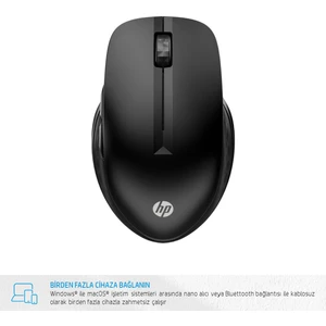Hp 430 Çoklu Cihaz Bağlantılı Bluetooth Mouse 3B4Q2AA