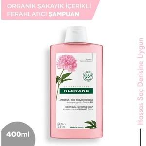 Organik Şakayık Içerikli Ferahlatıcı Şampuan 400 Ml