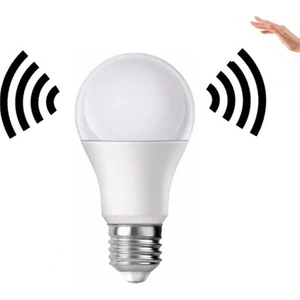 Heroled E-27 Duylu 10 Watt Beyaz Işık Radar Sensörlü LED Ampul