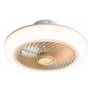 220 V 2.4g Fanlı Ev Tavan Lambası - Bej (Yurt Dışından)