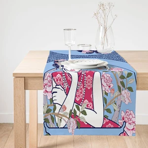 Sister Home Design Geyşa-Japon Kadınlar ( Inci Kolyeli Kız ) Ranır - Runner