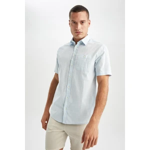 Regular Fit Polo Yaka Kısa Kollu Gömlek M9432AZ22SP