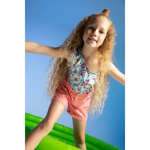 Kız Çocuk Desenli Esnek Dokulu Mayo W9298A622SM