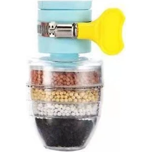 6 Kat Arıtma Musluk Filtresi Su Tasarrufu Mutfak Bataryası Fıskiye Aktif Karbon Filtrasyon Duş Başlığı Meme Temizleme Filtreleri (Yurt Dışından)