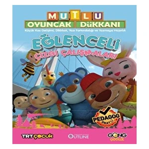 Mutlu Oyuncak Dükkanı - Eğlenceli Çizgi Çalışmaları