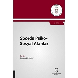 Sporda Psiko-Sosyal Alanlar (Aybak 2019 Eylül)