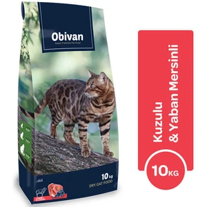 Kuzu Etli ve Yaban Mersinli Kedi Maması 10 kg