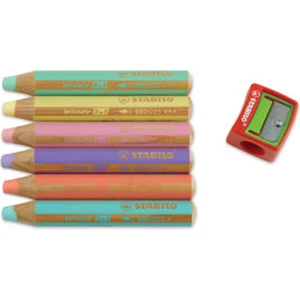 Woody 3 In 1 Kalem Seti 6'lı