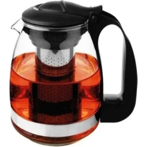 Cam Demlik 1250ML Süzgeçli Isıya Dayanıklı