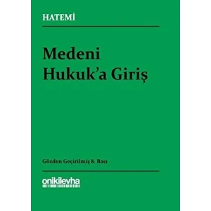 Medeni Hukuk'a Giriş
