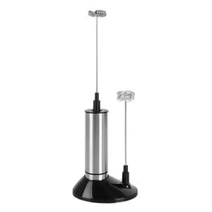 Çift Yaylı Çırpma Elektrikli Süt Köpürtücü Mutfak Mikseri El Süt Köpürtücü Kahve Latte Cappuccino Standı | Süt Köpürtücüler (Yurt Dışından)