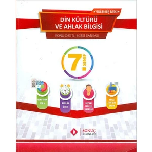 Sonuç Yayınları 7.Sınıf Din Kültürü ve Ahlak Bilgisi Konu Özetli Soru Bankası