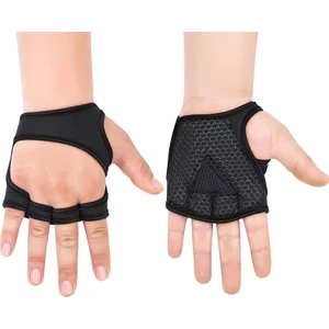 Hi Stores Yarım Parmaklı Halter Eldiven - Siyah ( Yurt Dışından )
