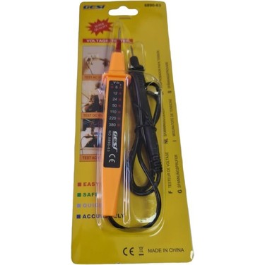 Gesi 6890-63 8in1 Voltaj Test Cihazı Fiyatı - Taksit Seçenekleri