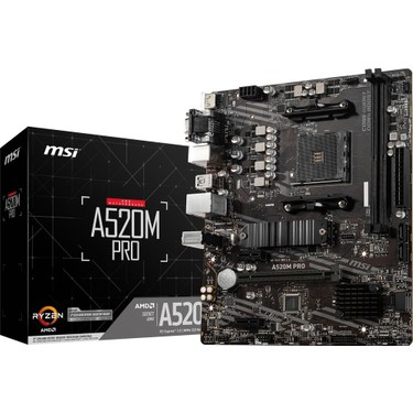 Msı A520M-A Pro Ddr4 4600/1866MHZ M.2 M.atx Am4 Fiyatı
