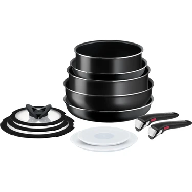 Tefal L15392 Ingenio Titanyum 1X SimpleCook Büyük Tava ve Tencere Seti 12 Parça -