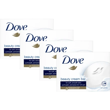 Dove Beauty Cream Bar Original Nemledirici Etkili 90 g x4