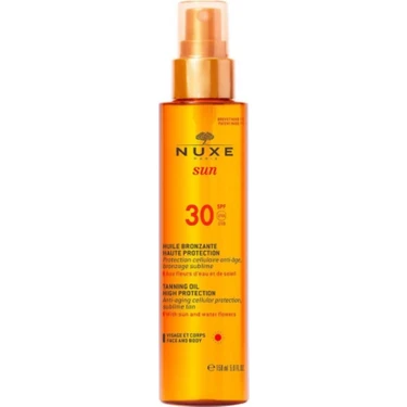 Nuxe Huile Bronzante Spf30 Bronzlaştırıcı Vücut Yağı