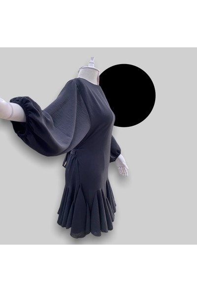 Lrf Kiloş Elbise M - Siyah