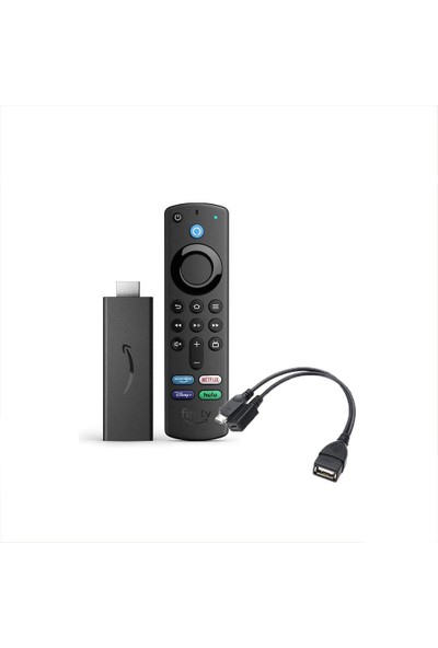 Amazon Fire Tv Stick 4K Media Player 2022 + Y Otg Kablo