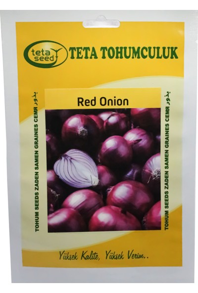 Teta Kırmızı Soğan (Red Onion) Tohumu