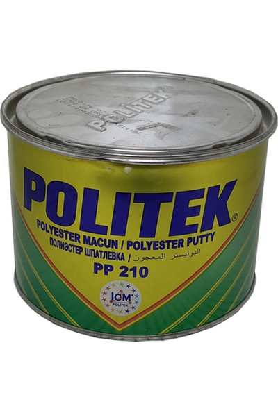 Politek Polyester Macun SARI