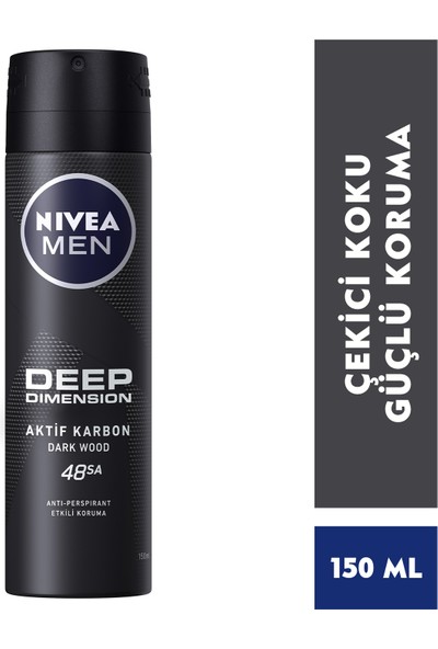 Nivea Men Deep Dimension Damat Çeyiz Erkek Bakım Seti Duş Jeli, Tıraş Seti ve Deodorant