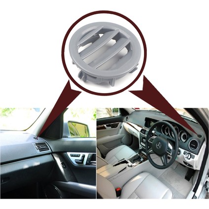 Bross Otomotiv BDP1139 Mercedes W204 C-Class Için Gri Ön Sağ Klima Izgara Kapağı 2046805087