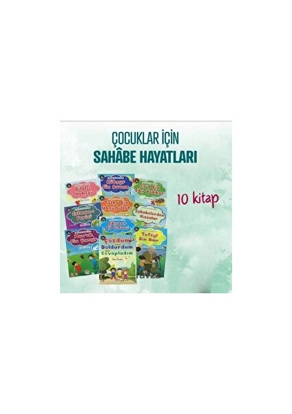 Çocuklar Için Sahabe Hayatları Seti - 10 Kitap Takım - Cuma Karakoç