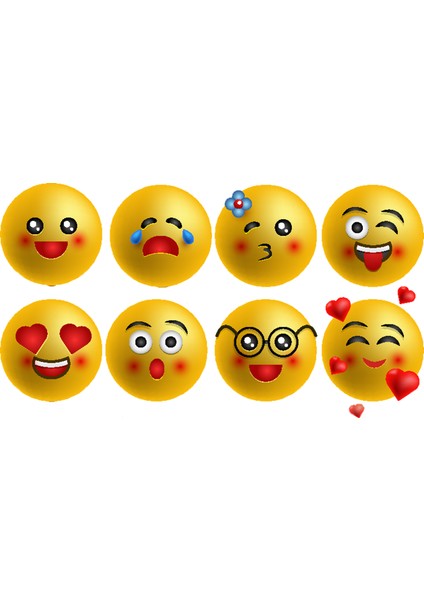 Okul Etiket Setleri 2 x 2 cm 100 Adet