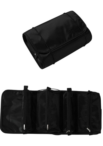 4 Arada 1 Kozmetik Depolama Çantası Siyah (Yurt Dışından)