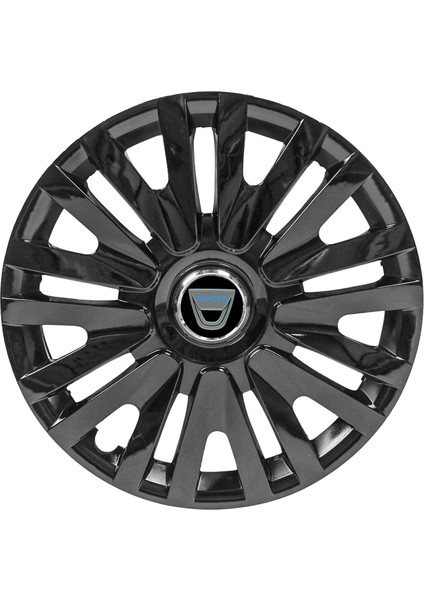 Dacia Doker Stapway 15 Inç Uyumlu Jant Kapağı Amblemli Piano Black 4 Adet 1 Takım 209 fiyatları