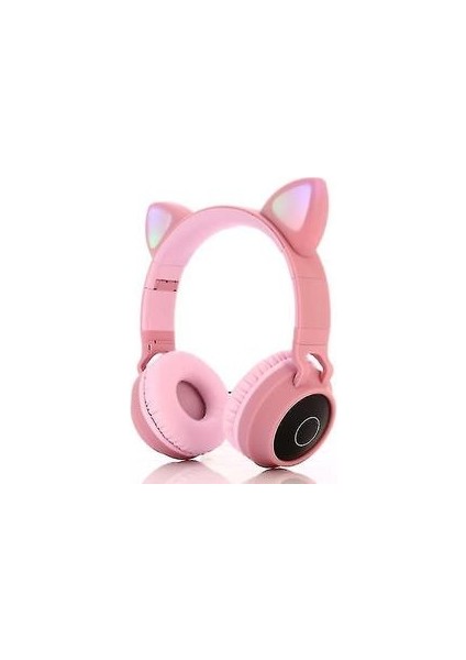 Kablosuz Kedi Kulak Kulaklıkları Bluetooth Çocuklar Için 5.0 Kulaklık (Yurt Dışından)