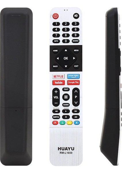 RM-L1659 Netflix Youtube Prime Video Google Play Tuşlu Kumanda